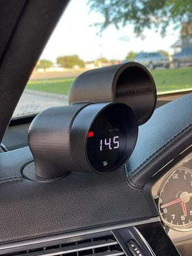 CJM Industries Defrost Vent Gauge Pod (Single Pod 52mm) - Mercedes Benz AMG E 63 / 350 / 550