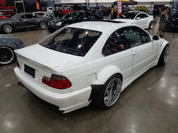 Polycarbonate Rear Windshield - E46 - 0