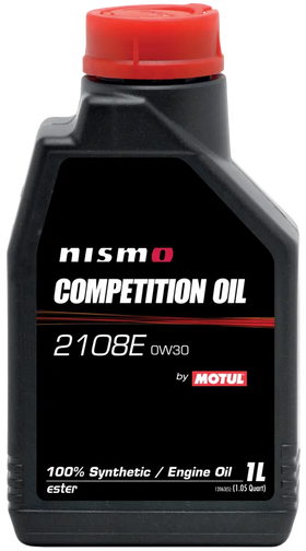 Motul NISMO 2108E Competition Synthetic Motor Oil 0W-30, 1L