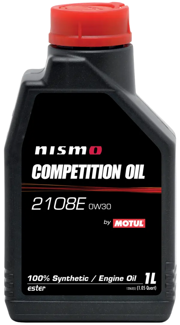 Motul NISMO 2108E Competition Synthetic Motor Oil 0W-30, 1L