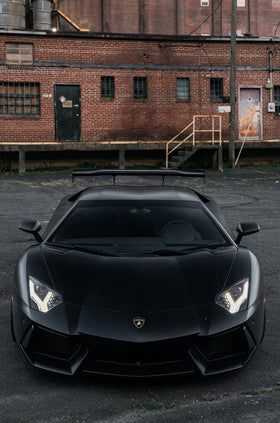 CHASIS MOUNTED CARBON APR SPOILER AND DIFFUSER - AVENTADOR - 0