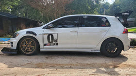 CJM Industries Chassis Mounted Splitter V3 - VW MK7 Golf R | 2022139-7RTS3 - 0