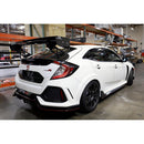 CARBON FIBER GTC-300 Honda Civic Type R Spec Wing 2017-Up Civic Type R FK8-2