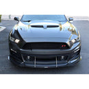 CARBON FIBER Wind Splitter With Rods Roush Mustang 2015-17-2