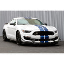 CARBON FIBER Front Bumper Canards Shelby GT350 2016-19-3