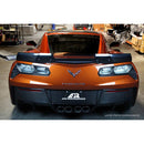 CARBON FIBER Tail light Bezel C7 Corvette 2014-UP-2