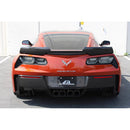 CARBON FIBER Rear Spoiler Track Pack W/APR Wickerbill Chevrolet/ C7 Z06 Corvette-3