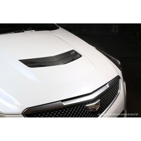 CARBON FIBER Hood Vent Cadilac ATS-V 2015-18