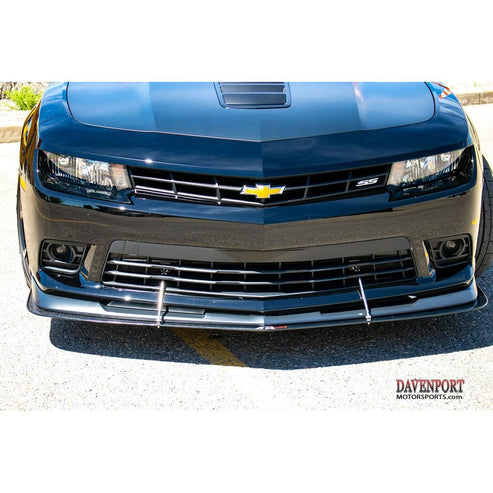 CARBON FIBER Wind Splitter With Rods Chevrolet/ Camaro SS 1LE 2014-15