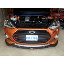 CARBON FIBER Wind Splitter With Rods Hyundai Veloster 2011-Up-2