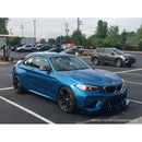CARBON FIBER Wind Splitter With Rods BMW M2 2015-UP-3