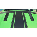 CARBON FIBER Hood Vents Ford Mustang 2013-14-2