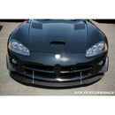 CARBON FIBER 2003-10 Viper Honeycomb Splitter W/Rods Dodge Viper 2003-10-2