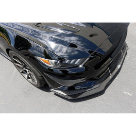 CARBON FIBER Front Bumper Canards 2015-17 Mustang 2015-17 - 0
