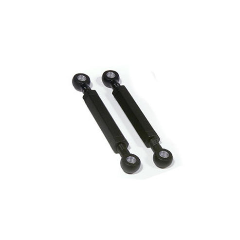 CARBON FIBER Custom Adjustable Rods/ Black (pair)