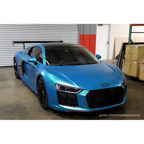 CARBON FIBER GTC-500 Audi R8 71" Spec Wing W/ Carbon Active Spoiler Replacement