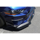 CARBON FIBER Front Bumper Canards 2018- Up Mustang 2018-Up-2