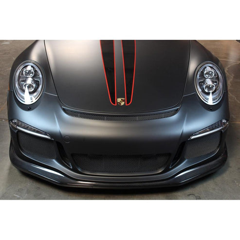 CARBON FIBER Front Airdam Porsche GT3 2013-16 - 0