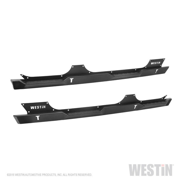 Westin/Snyper 07-17 Jeep Wrangler Unlimited Rock Slider Steps - Textured Black