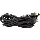 Westin 11ft Length 14 Ga Incl 15 Amp Fuse w/ Loom & Single Connector LED Wiring Harness - Black-1