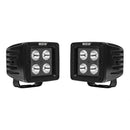 Westin HyperQ LED Auxiliary Lights 3in x 3in cube 20w Flood - Black-1