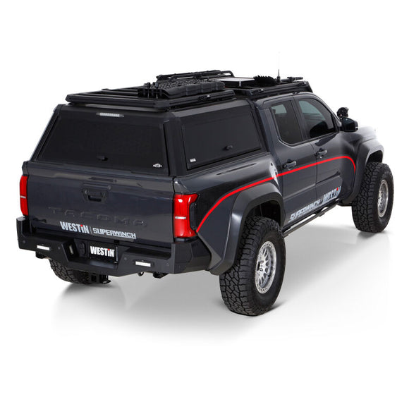 Westin 2024 Tacoma 5ft. Bed EXP Truck Cap Black - BOX 1 & BOX 2 (COMPLETE KIT)