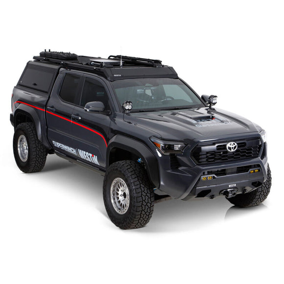Westin 2024 Tacoma 5ft. Bed EXP Truck Cap Black - BOX 1 & BOX 2 (COMPLETE KIT)