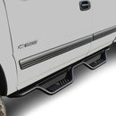 Westin 99-13 Chevrolet Silverado 1500 (Ext. Cab) Outlaw Drop Nerf Step Bars - Textured Black-1