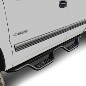 Westin 99-13 Chevrolet Silverado 1500 (Ext. Cab) Outlaw Drop Nerf Step Bars - Textured Black