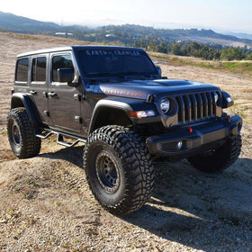 Westin 18-22 Jeep Wrangler JL Unlimited Outlaw Nerf Step Bars - 0