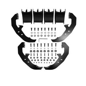 Westin 19-20 Chevrolet Silverado / GMC Sierra 1500 Reg Cab PRO TRAXX 4 Oval Nerf Step Bars - Black - 0