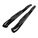 Westin 19-20 Chevrolet/GMC Silverado/Sierra 1500 Double Cab PRO TRAXX 4 Oval Nerf Step Bars - Black-1