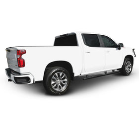 Westin 2019 Chevrolet Silverado/Sierra 1500 Crew Cab Non LD PRO TRAXX 4 Oval Nerf Step Bars - Black - 0