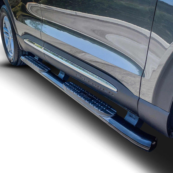 Westin 20-21 Ford Explorer PRO TRAXX 4 Oval Nerf Step Bars - Black