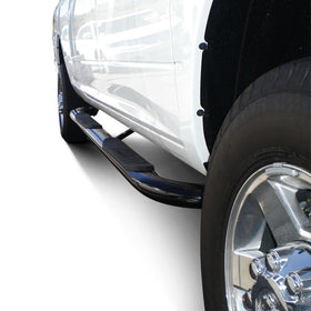 Westin 2010-2018 Dodge/Ram 25/3500 Mega Cab Platinum 4 Oval Nerf Step Bars - Black - 0