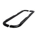Westin 19-22 Chev/GMC Silverado/Sierra 1500 DC (No 2019 Ltd) Platinum 4 Oval Nerf Step Bars - Blk-1