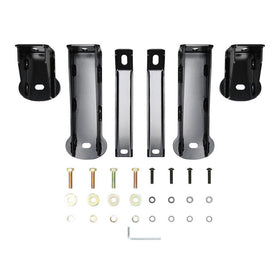 Westin 2019 Chevrolet Silverado/Sierra 1500 Crew Cab Platinum 4 Oval Nerf Step Bars - SS - 0