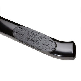 Westin 1999-2016 Ford F-250/350 Super Cab (6.75 ft Bed) PRO TRAXX 5 WTW Oval Nerf Step Bars - Black - 0