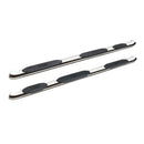 Westin 2019 Chevrolet Silverado Crew Cab PRO TRAXX 5 W2W Oval Nerf Step Bars - Stainless Steel-1