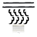 Westin 2019 Chevrolet Silverado Crew Cab w/ 6.5ft Bed PRO TRAXX 5 W2W Oval Nerf Step Bars - Black-2