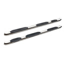 Westin 2019 Chevrolet Silverado Double Cab PRO TRAXX 5 W2W Oval Nerf Step Bars - Stainless Steel-1