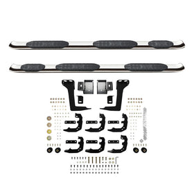 Westin 19-20 Ram 1500 Quad Cab w/ 6.5ft Bed PRO TRAXX 5 W2W Oval Nerf Step Bars - Stainless Steel - 0