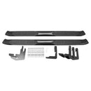 Westin 18-20 Jeep Wrangler JL Unlimited 4DR PRO TRAXX 5 Oval Nerf Step Bars - Textured Black-2