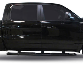 Westin 2019 Ram 1500 Crew Cab (Excl. 2019 Ram 1500 Classic) PRO TRAXX 5 Oval Nerf Step Bars - Black - 0