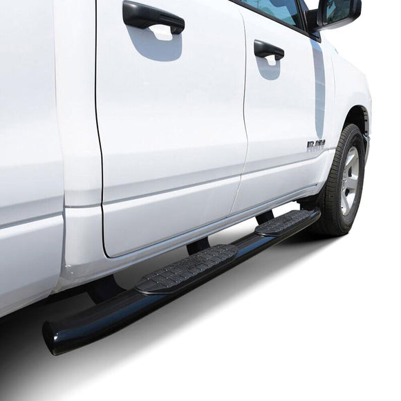 Westin 2019 Ram 1500 Quad Cab (Excl Classic) PRO TRAXX 5 Oval Nerf Step Bars - Black