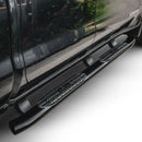 Westin 19-20 Chevrolet Silverado/GMC Sierra 1500 Double Cab PRO TRAXX 5 Oval Nerf Step Bars - Black-2