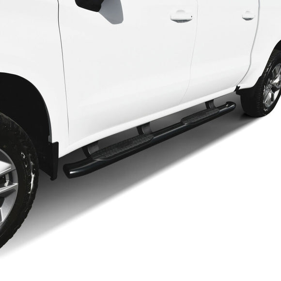 Westin 2019 Chevrolet Silverado/Sierra 1500 Crew Cab Non LD PRO TRAXX 5 Oval Nerf Step Bars - Black