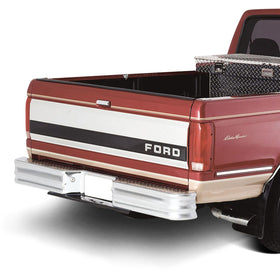 Westin/Fey 67-96 F-Series Style Side / 97-98 F-250/350 HD Diamondstep Universal Bumper - Chrome - 0