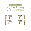 Westin 99-14 Chevy Silv 2500/3500 Reg/Ext Cab Premier Oval Nerf Step Bar Mount Kit - Blk-2