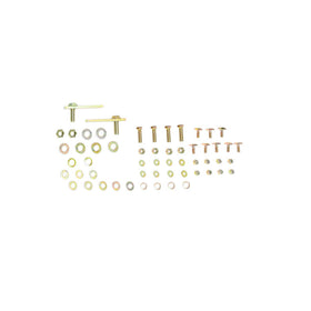 Westin 1988-1999 Chevrolet/GMC C/K Series Ext Cab Premier Oval Nerf Step Bar Mount Kit - Black - 0